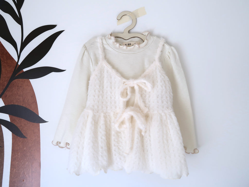Cuddle Cloud Knit Bustier